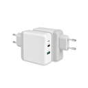 CARGADOR 48W REALES 1USB-C PD3.0 1USB-A QC3.0 CERTIFICADO USA