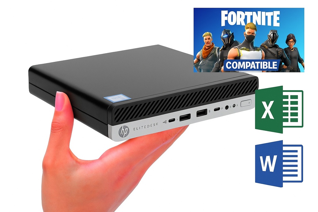 Computadora HP EliteDesk 705 G5 Desktop Mini - Rendimiento Profesional en Tamaño Compacto - Refurbished