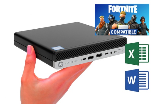 Computadora HP EliteDesk 705 G5 Desktop Mini - Rendimiento Profesional en Tamaño Compacto - Refurbished